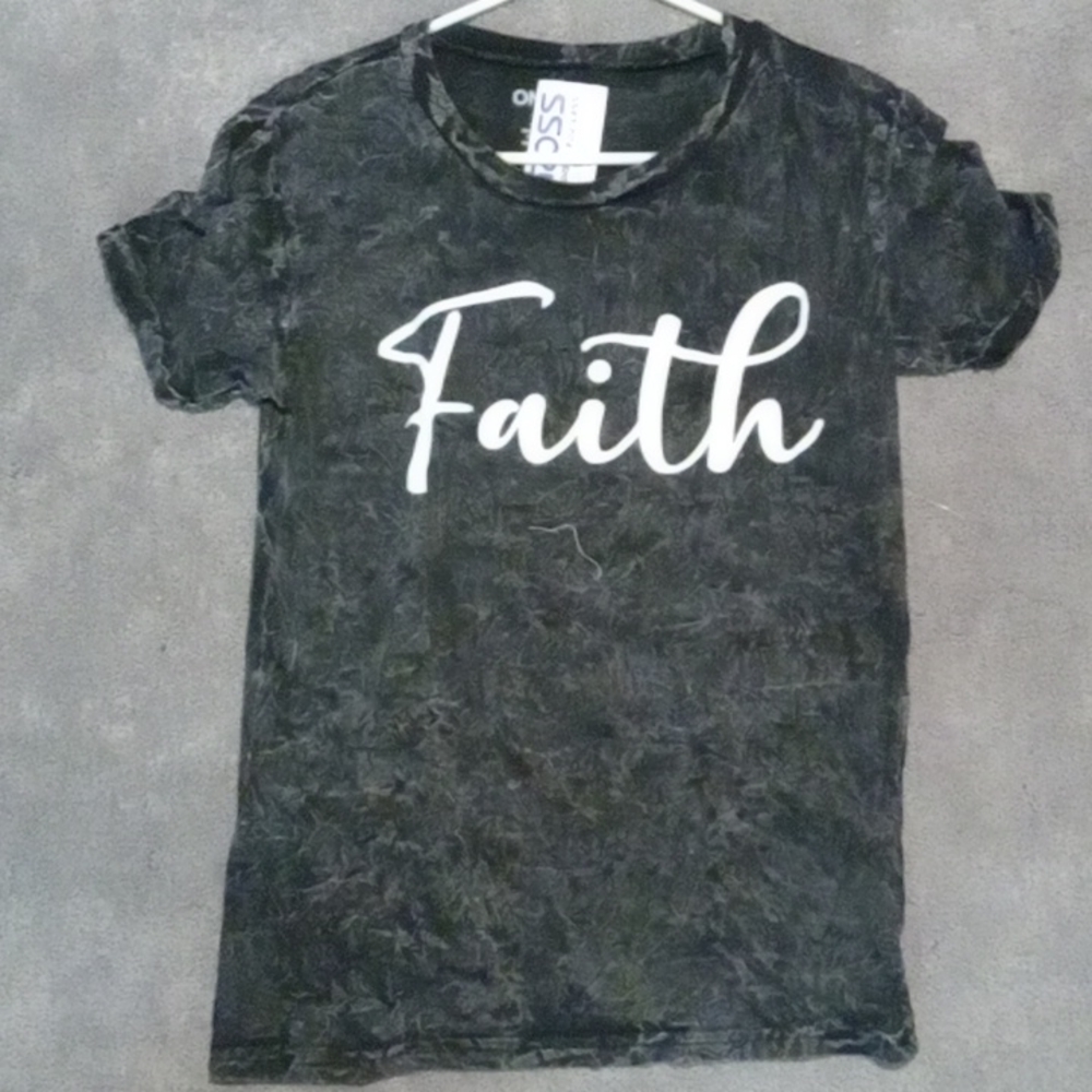 "ON FIRE", Medium, 100% Cotton Black Shirt.